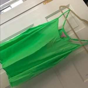 Green limeade Lilly Pulitzer tank top. New